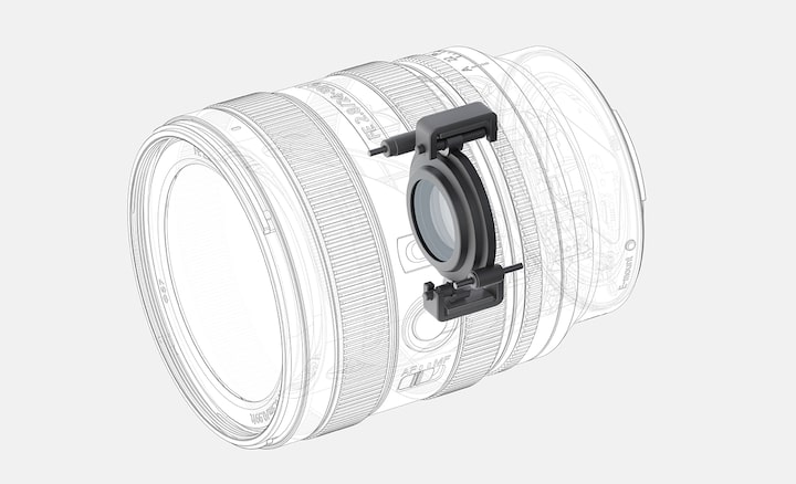 A diagram showing the actuator employed in the FE 24–50mm F2.8 G