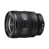 A product image showing the front-left view of the lens