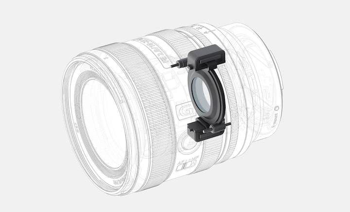 A diagram showing the actuator employed in the FE 16–25mm F2.8G