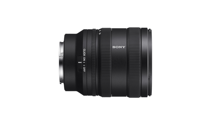 A product image showing the right-side view of the lens