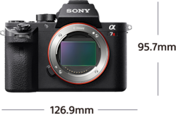 Picture of Alpha 7R II with back-illuminated full-frame image sensor